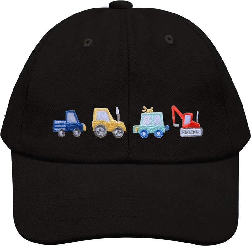 EDCYF Kids Boys Girls Embroidered Baseball Caps Baby Sun hat Toddler Dinosaur Trucker Hats Summer Hats（3-8years - Image 1